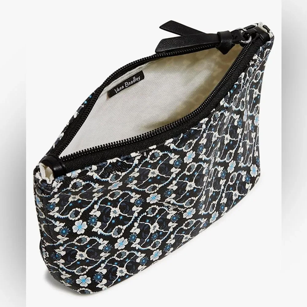 Vera Bradley Every Day Small Pouch in Charcoal Vines